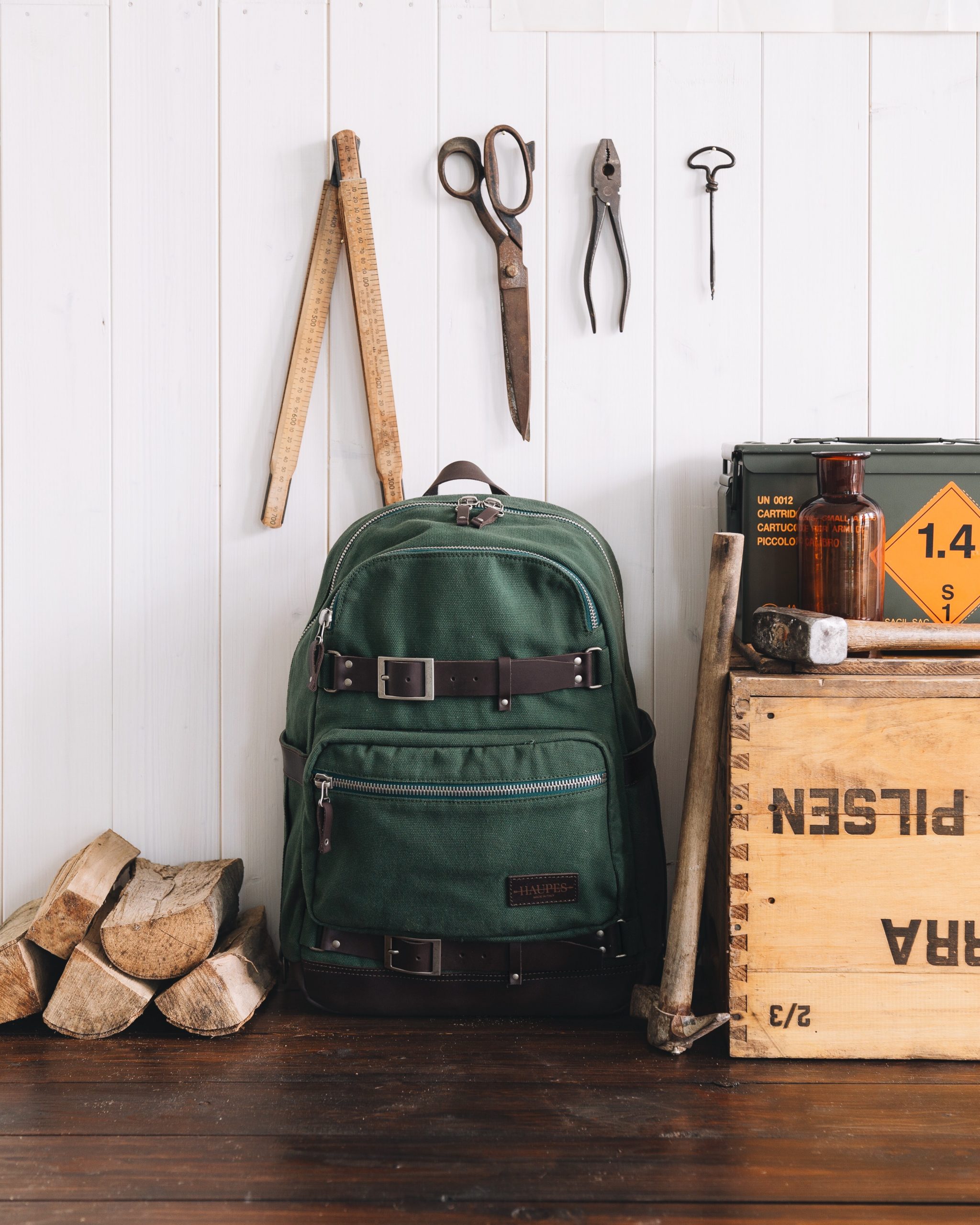 Construction backpack