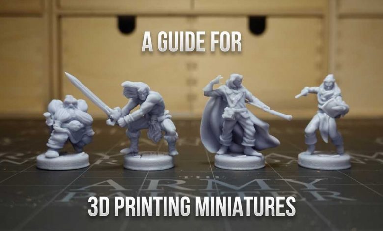 3D Printer for Miniatures: Everything You Need to Know about 3D Printing