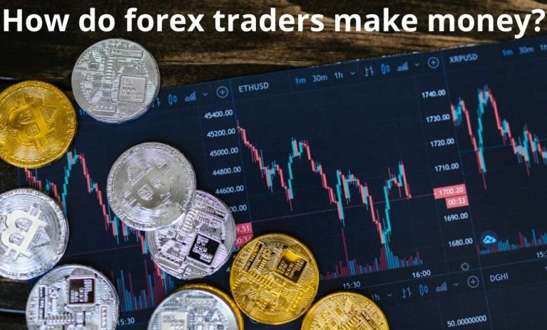 How do forex traders make money