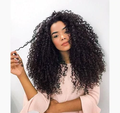 Flaunt the best kinky curly hair extensions