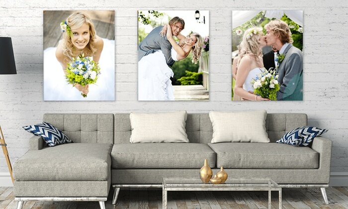 Canvas For Your Wedding Displays