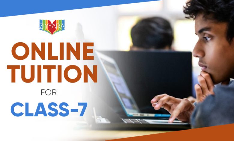 class 7 online tuition