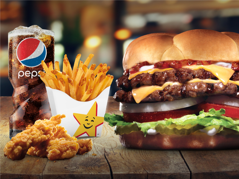 Tasty and Yummy Hardees Burger in Pakistan