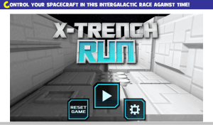 X-Trench Run Game Play for Free online Without Downloads